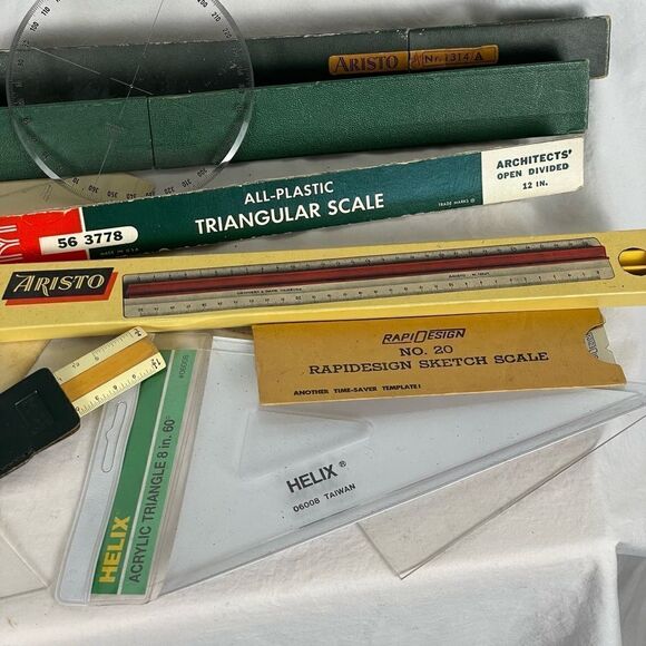 Collection Of Vintage Rulers And Measures - Picture 6 of 6